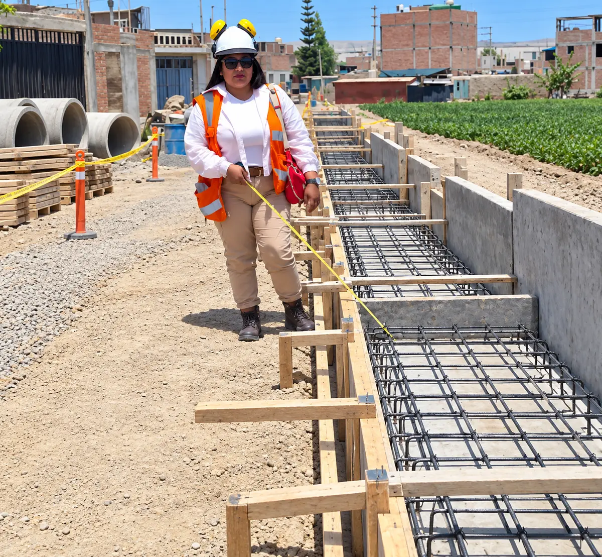 Obra INFRAESTRUCTURA VIAL: PISTAS Y VEREDAS